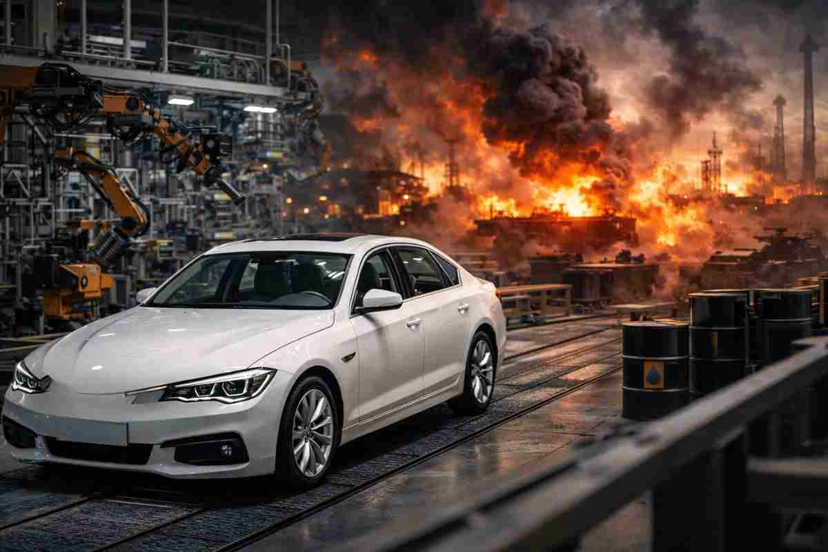 Guerra in Medio Oriente, può diventare una mazzata anche per l'auto? Cosa stiamo rischiando